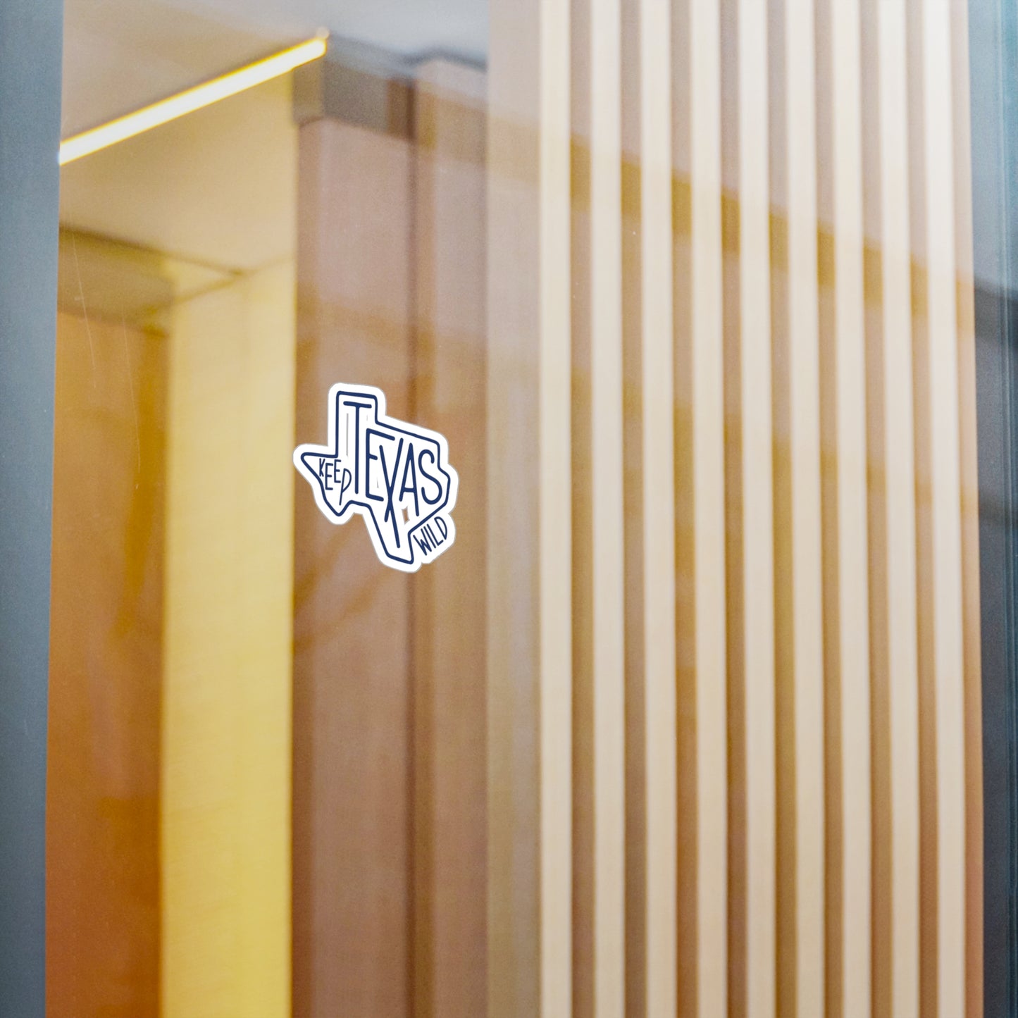 Keep TX Wild Vinyl Decal