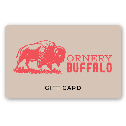 Ornery Buffalo Gift Card