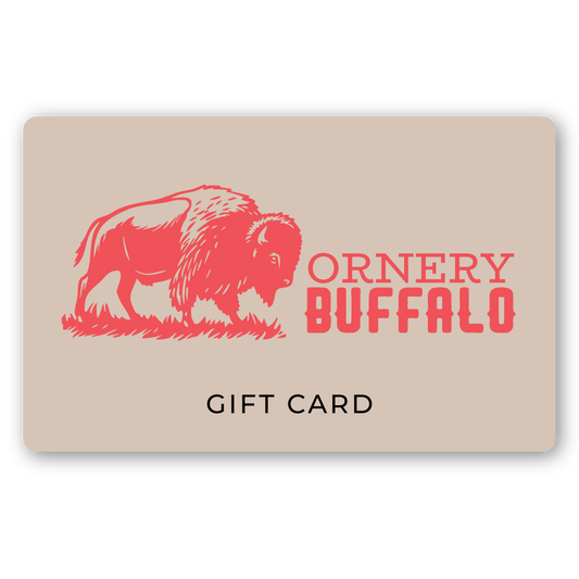 Ornery Buffalo Gift Card