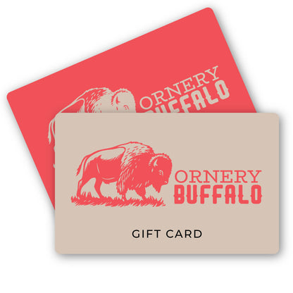 Ornery Buffalo Gift Card
